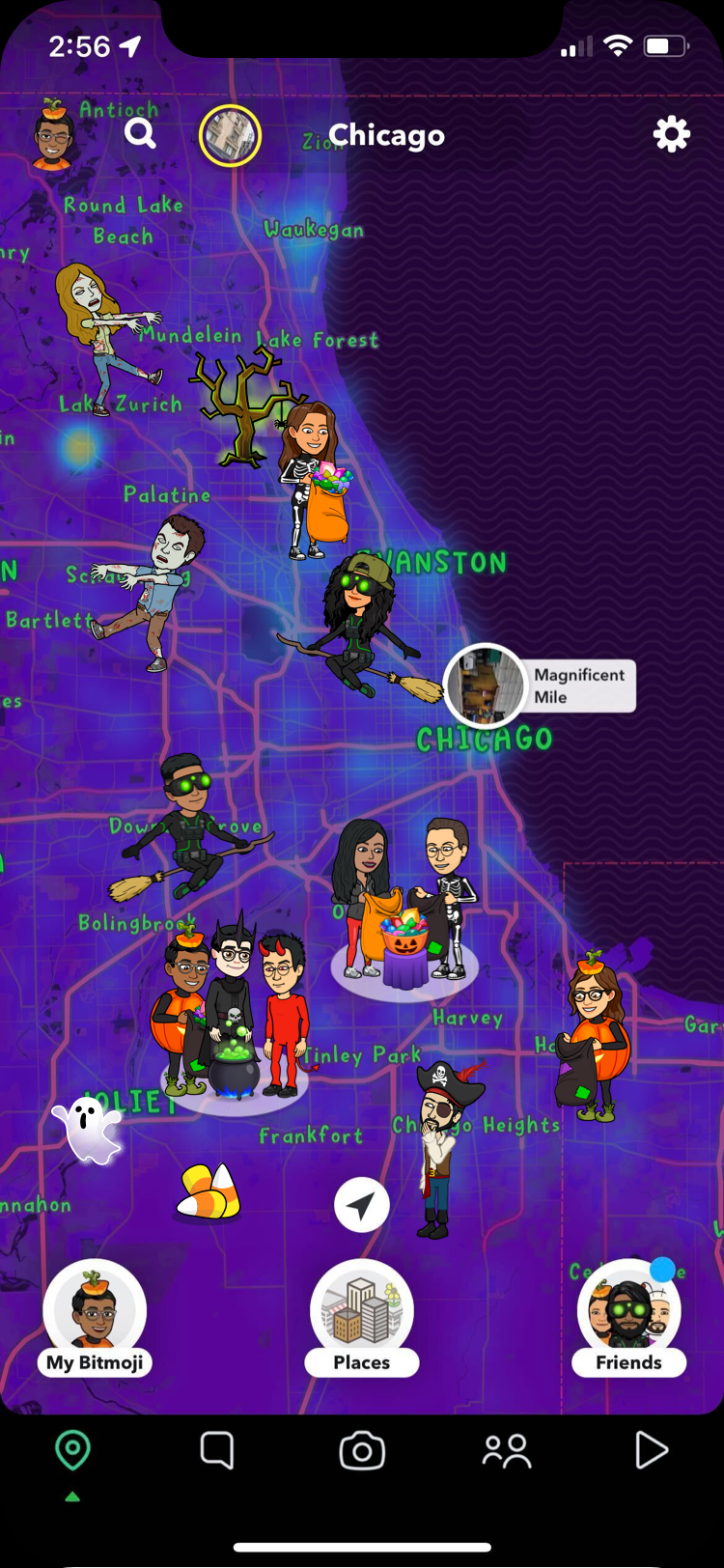 Novedades de Halloween en Snapchat: Disfraces para Bitmoji, filtros temáticos y más